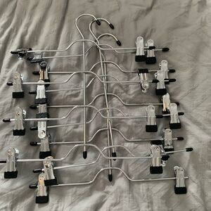 Silver Metal Hanger Set